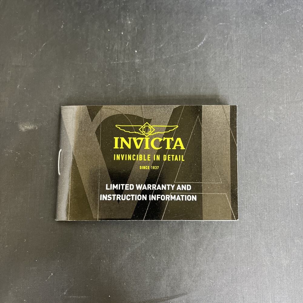 Invicta 3 SLOT Impact Watch Case Storage Collector Dive WaterProof DC8PATCH Grey - Picture 10 of 13